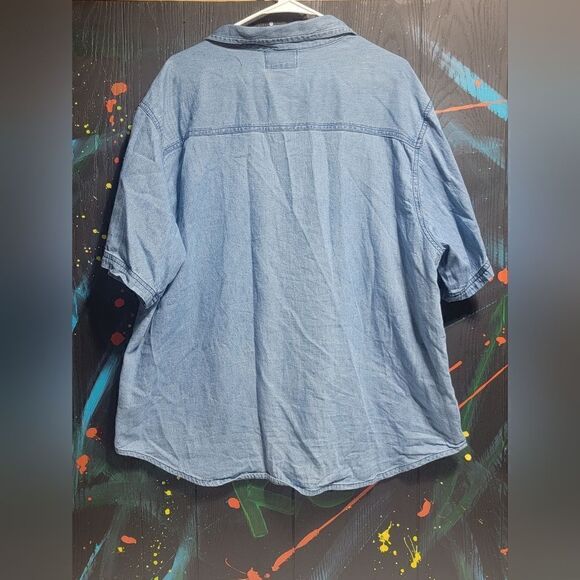 Vintage Talk of America Sportswear Button Up SZ 20 #126 - Picture 3 of 3